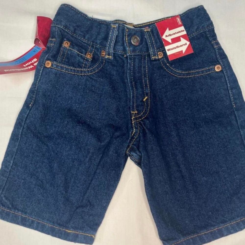 Levi-s Men's Navy and Blue Shorts